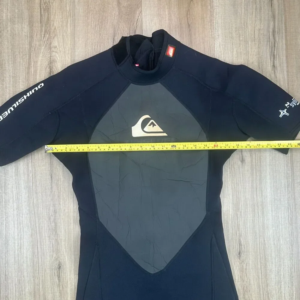 Quicksilver Men's Large L 2/2  Synchro Hyperstretch Springsuit Wetsuit Bodysuit